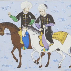 Osmanlı Süvariler minyatür sanatı