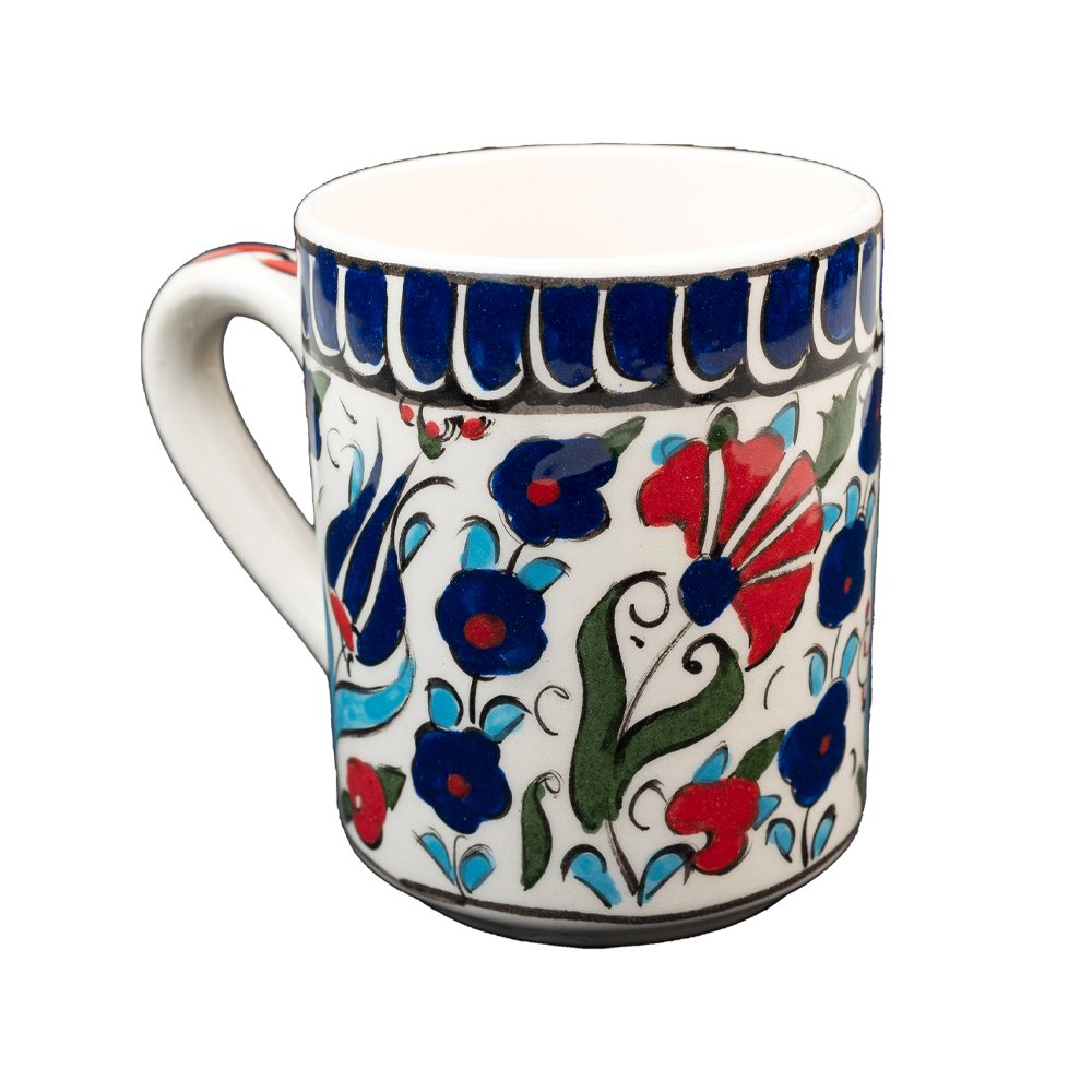 cini_kupa_lale_cicek_lacivert_detay